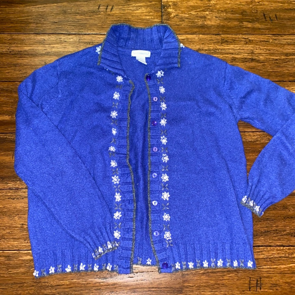 Blue Christmas sweater
